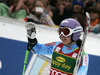Second placed Tina Maze of Slovenia celebrates her medal won in women giant slalom race of FIS Alpine skiing World Cup in Ofterschwang, Germany. Women giant slalom race of FIS Alpine skiing World Cup in Ofterschwang, Germany, was held on Saturday, 9th of March 2013.

