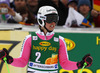 Third placed Viktoria Rebensburg of Germany reacts in finish of second run of women giant slalom race of FIS Alpine skiing World Cup in Ofterschwang, Germany. Women giant slalom race of FIS Alpine skiing World Cup in Ofterschwang, Germany, was held on Saturday, 9th of March 2013.
