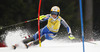 Maria Pietilae-Holmner of Sweden skiing in first run of women slalom race of FIS Alpine skiing World Cup in Ofterschwang, Germany. Women slalom race of FIS Alpine skiing World Cup in Ofterschwang, Germany, was held on Sunday, 10th of March 2013.

