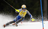 Frida Hansdotter of Sweden skiing in first run of women slalom race of FIS Alpine skiing World Cup in Ofterschwang, Germany. Women slalom race of FIS Alpine skiing World Cup in Ofterschwang, Germany, was held on Sunday, 10th of March 2013.
