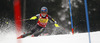 Mikaela Shiffrin of USA skiing in first run of women slalom race of FIS Alpine skiing World Cup in Ofterschwang, Germany. Women slalom race of FIS Alpine skiing World Cup in Ofterschwang, Germany, was held on Sunday, 10th of March 2013.
