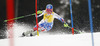 Veronika Velez Zuzulova of Slovakia skiing in first run of women slalom race of FIS Alpine skiing World Cup in Ofterschwang, Germany. Women slalom race of FIS Alpine skiing World Cup in Ofterschwang, Germany, was held on Sunday, 10th of March 2013.
