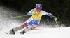 Veronika Velez Zuzulova of Slovakia skiing in first run of women slalom race of FIS Alpine skiing World Cup in Ofterschwang, Germany. Women slalom race of FIS Alpine skiing World Cup in Ofterschwang, Germany, was held on Sunday, 10th of March 2013.
