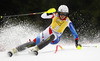 Wendy Holdener of Switzerland skiing in first run of women slalom race of FIS Alpine skiing World Cup in Ofterschwang, Germany. Women slalom race of FIS Alpine skiing World Cup in Ofterschwang, Germany, was held on Sunday, 10th of March 2013.
