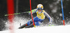 Therese Borssen of Sweden skiing in first run of women slalom race of FIS Alpine skiing World Cup in Ofterschwang, Germany. Women slalom race of FIS Alpine skiing World Cup in Ofterschwang, Germany, was held on Sunday, 10th of March 2013.
