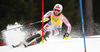 Christina Geiger of Germany skiing in first run of women slalom race of FIS Alpine skiing World Cup in Ofterschwang, Germany. Women slalom race of FIS Alpine skiing World Cup in Ofterschwang, Germany, was held on Sunday, 10th of March 2013.
