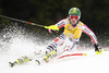 Lena Duerr of Germany skiing in first run of women slalom race of FIS Alpine skiing World Cup in Ofterschwang, Germany. Women slalom race of FIS Alpine skiing World Cup in Ofterschwang, Germany, was held on Sunday, 10th of March 2013.
