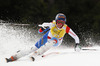 Michelle Gisin of Switzerland skiing in first run of women slalom race of FIS Alpine skiing World Cup in Ofterschwang, Germany. Women slalom race of FIS Alpine skiing World Cup in Ofterschwang, Germany, was held on Sunday, 10th of March 2013.
