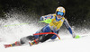 Paulina Grassl of Sweden skiing in first run of women slalom race of FIS Alpine skiing World Cup in Ofterschwang, Germany. Women slalom race of FIS Alpine skiing World Cup in Ofterschwang, Germany, was held on Sunday, 10th of March 2013.
