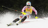 Andrea Filser of Germany skiing in first run of women slalom race of FIS Alpine skiing World Cup in Ofterschwang, Germany. Women slalom race of FIS Alpine skiing World Cup in Ofterschwang, Germany, was held on Sunday, 10th of March 2013.
