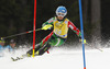 Merle Soppela of Finland skiing in first run of women slalom race of FIS Alpine skiing World Cup in Ofterschwang, Germany. Women slalom race of FIS Alpine skiing World Cup in Ofterschwang, Germany, was held on Sunday, 10th of March 2013.
