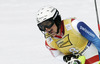 Second placed Wendy Holdener of Switzerland reacts in finish of the second run of women slalom race of FIS Alpine skiing World Cup in Ofterschwang, Germany. Women slalom race of FIS Alpine skiing World Cup in Ofterschwang, Germany, was held on Sunday, 10th of March 2013.
