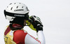 Second placed Wendy Holdener of Switzerland reacts in finish of the second run of women slalom race of FIS Alpine skiing World Cup in Ofterschwang, Germany. Women slalom race of FIS Alpine skiing World Cup in Ofterschwang, Germany, was held on Sunday, 10th of March 2013.

