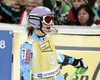 Tina Maze of Slovenia skiing in first run of women slalom race of FIS Alpine skiing World Cup in Ofterschwang, Germany. Women slalom race of FIS Alpine skiing World Cup in Ofterschwang, Germany, was held on Sunday, 10th of March 2013.
