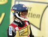 Mikaela Shiffrin of USA skiing in first run of women slalom race of FIS Alpine skiing World Cup in Ofterschwang, Germany. Women slalom race of FIS Alpine skiing World Cup in Ofterschwang, Germany, was held on Sunday, 10th of March 2013.
