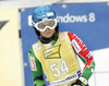 Merle Soppela of Finland skiing in first run of women slalom race of FIS Alpine skiing World Cup in Ofterschwang, Germany. Women slalom race of FIS Alpine skiing World Cup in Ofterschwang, Germany, was held on Sunday, 10th of March 2013.
