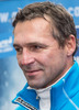 Women head coach Jurgen Kriechbaum during the media day of Austrian Ski Federation OeSV at Moelltaler glacier in Flattach, Austria on 2013/10/08.
