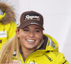 Lara Gut of Switzerland during Audi Media Talk event, which was held on Thursday, 24th of October 2013 in Soelden, Austria. Audi Media Talk is traditional media event before start of Audi FIS Alpine skiing World cup, which will start with women giant slalom race on Saturday, 26th of October, followed by men giant slalom race which will also be held on Rettenbach glacier above Soelden, Austria, on Sunday, 27th of October 2013.
