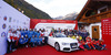 Athletes of teams sponsored by Audi during Audi Media Talk event, which was held on Thursday, 24th of October 2013 in Soelden, Austria. Audi Media Talk is traditional media event before start of Audi FIS Alpine skiing World cup, which will start with women giant slalom race on Saturday, 26th of October, followed by men giant slalom race which will also be held on Rettenbach glacier above Soelden, Austria, on Sunday, 27th of October 2013.
