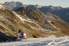 Lara Gut of Switzerland skiing during first run of Audi FIS Alpine skiing World cup giant slalom race. Women giant slalom race of Audi FIS Alpine skiing World cup 2013-2014 was held on Saturday, 26th of October 2013 on Rettenbach glacier above Soelden, Austria.
