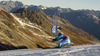 Tina Maze of Slovenia skiing during first run of Audi FIS Alpine skiing World cup giant slalom race. Women giant slalom race of Audi FIS Alpine skiing World cup 2013-2014 was held on Saturday, 26th of October 2013 on Rettenbach glacier above Soelden, Austria.

