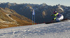 Maria Hoefl-Riesch of Germany skiing during first run of Audi FIS Alpine skiing World cup giant slalom race. Women giant slalom race of Audi FIS Alpine skiing World cup 2013-2014 was held on Saturday, 26th of October 2013 on Rettenbach glacier above Soelden, Austria.
