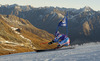 Tessa Worley of France skiing during first run of Audi FIS Alpine skiing World cup giant slalom race. Women giant slalom race of Audi FIS Alpine skiing World cup 2013-2014 was held on Saturday, 26th of October 2013 on Rettenbach glacier above Soelden, Austria.

