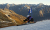 Federica Brignone of Italy skiing during first run of Audi FIS Alpine skiing World cup giant slalom race. Women giant slalom race of Audi FIS Alpine skiing World cup 2013-2014 was held on Saturday, 26th of October 2013 on Rettenbach glacier above Soelden, Austria.
