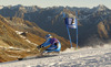 Frida Hansdotter of Sweden skiing during first run of Audi FIS Alpine skiing World cup giant slalom race. Women giant slalom race of Audi FIS Alpine skiing World cup 2013-2014 was held on Saturday, 26th of October 2013 on Rettenbach glacier above Soelden, Austria.
