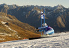 Julia Mancuso of USA skiing during first run of Audi FIS Alpine skiing World cup giant slalom race. Women giant slalom race of Audi FIS Alpine skiing World cup 2013-2014 was held on Saturday, 26th of October 2013 on Rettenbach glacier above Soelden, Austria.
