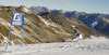 Veronique Hronek of Germany skiing during first run of Audi FIS Alpine skiing World cup giant slalom race. Women giant slalom race of Audi FIS Alpine skiing World cup 2013-2014 was held on Saturday, 26th of October 2013 on Rettenbach glacier above Soelden, Austria.

