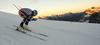 Andreas Romar of Finland testing skis before start of Audi FIS Alpine skiing World cup giant slalom race. Women giant slalom race of Audi FIS Alpine skiing World cup 2013-2014 was held on Saturday, 26th of October 2013 on Rettenbach glacier above Soelden, Austria.
