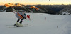 Andreas Romar of Finland testing skis before start of Audi FIS Alpine skiing World cup giant slalom race. Women giant slalom race of Audi FIS Alpine skiing World cup 2013-2014 was held on Saturday, 26th of October 2013 on Rettenbach glacier above Soelden, Austria.
