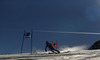 Adeline Baud of France skiing during first run of Audi FIS Alpine skiing World cup giant slalom race. Women giant slalom race of Audi FIS Alpine skiing World cup 2013-2014 was held on Saturday, 26th of October 2013 on Rettenbach glacier above Soelden, Austria.
