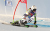 Viktoria Rebensburg of Germany skiing during first run of Audi FIS Alpine skiing World cup giant slalom race. Women giant slalom race of Audi FIS Alpine skiing World cup 2013-2014 was held on Saturday, 26th of October 2013 on Rettenbach glacier above Soelden, Austria.
