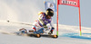Lara Gut of Switzerland skiing during first run of Audi FIS Alpine skiing World cup giant slalom race. Women giant slalom race of Audi FIS Alpine skiing World cup 2013-2014 was held on Saturday, 26th of October 2013 on Rettenbach glacier above Soelden, Austria.
