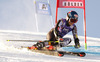 Mikaela Shiffrin of USA skiing during first run of Audi FIS Alpine skiing World cup giant slalom race. Women giant slalom race of Audi FIS Alpine skiing World cup 2013-2014 was held on Saturday, 26th of October 2013 on Rettenbach glacier above Soelden, Austria.
