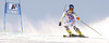 Veronique Hronek of Germany skiing during first run of Audi FIS Alpine skiing World cup giant slalom race. Women giant slalom race of Audi FIS Alpine skiing World cup 2013-2014 was held on Saturday, 26th of October 2013 on Rettenbach glacier above Soelden, Austria.
