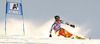Nina Loeseth of Norway skiing during first run of Audi FIS Alpine skiing World cup giant slalom race. Women giant slalom race of Audi FIS Alpine skiing World cup 2013-2014 was held on Saturday, 26th of October 2013 on Rettenbach glacier above Soelden, Austria.
