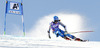 Sara Hector of Sweden skiing during first run of Audi FIS Alpine skiing World cup giant slalom race. Women giant slalom race of Audi FIS Alpine skiing World cup 2013-2014 was held on Saturday, 26th of October 2013 on Rettenbach glacier above Soelden, Austria.
