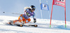 Ragnhild Mowinckel of Norway skiing during first run of Audi FIS Alpine skiing World cup giant slalom race. Women giant slalom race of Audi FIS Alpine skiing World cup 2013-2014 was held on Saturday, 26th of October 2013 on Rettenbach glacier above Soelden, Austria.
