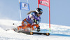 Ragnhild Mowinckel of Norway skiing during first run of Audi FIS Alpine skiing World cup giant slalom race. Women giant slalom race of Audi FIS Alpine skiing World cup 2013-2014 was held on Saturday, 26th of October 2013 on Rettenbach glacier above Soelden, Austria.

