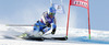Kajsa Kling of Sweden skiing during first run of Audi FIS Alpine skiing World cup giant slalom race. Women giant slalom race of Audi FIS Alpine skiing World cup 2013-2014 was held on Saturday, 26th of October 2013 on Rettenbach glacier above Soelden, Austria.
