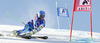 Magdalena Fjaellstroem of Sweden skiing during first run of Audi FIS Alpine skiing World cup giant slalom race. Women giant slalom race of Audi FIS Alpine skiing World cup 2013-2014 was held on Saturday, 26th of October 2013 on Rettenbach glacier above Soelden, Austria.

