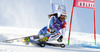 Jasmina Suter of Switzerland skiing during first run of Audi FIS Alpine skiing World cup giant slalom race. Women giant slalom race of Audi FIS Alpine skiing World cup 2013-2014 was held on Saturday, 26th of October 2013 on Rettenbach glacier above Soelden, Austria.
