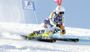 Simona Hoesl of Germany skiing during first run of Audi FIS Alpine skiing World cup giant slalom race. Women giant slalom race of Audi FIS Alpine skiing World cup 2013-2014 was held on Saturday, 26th of October 2013 on Rettenbach glacier above Soelden, Austria.
