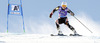 Sofija Novoselic of Croatia skiing during first run of Audi FIS Alpine skiing World cup giant slalom race. Women giant slalom race of Audi FIS Alpine skiing World cup 2013-2014 was held on Saturday, 26th of October 2013 on Rettenbach glacier above Soelden, Austria.

