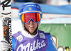 Maria Pietilae-Holmner of Sweden reacts in finish area of the second run of Audi FIS Alpine skiing World cup giant slalom race. Women giant slalom race of Audi FIS Alpine skiing World cup 2013-2014 was held on Saturday, 26th of October 2013 on Rettenbach glacier above Soelden, Austria.
