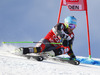 Ted Ligety of USA skiing during first run of men Audi FIS Alpine skiing World cup giant slalom race. Men giant slalom race of Audi FIS Alpine skiing World cup 2013-2014 was held on Sunday, 27th of October 2013 on Rettenbach glacier above Soelden, Austria.
