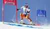 Aksel Lund Svindal of Norway skiing during first run of men Audi FIS Alpine skiing World cup giant slalom race. Men giant slalom race of Audi FIS Alpine skiing World cup 2013-2014 was held on Sunday, 27th of October 2013 on Rettenbach glacier above Soelden, Austria.
